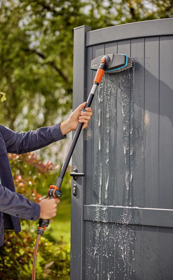 Gardena cleansystem wasset met steel zacht