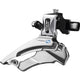Shimano voorderailleur 3 x 7 8-speed altus fd-m313 down swing dual pull - met hoge klem - 42-48t (66-69°) - zwart zilver