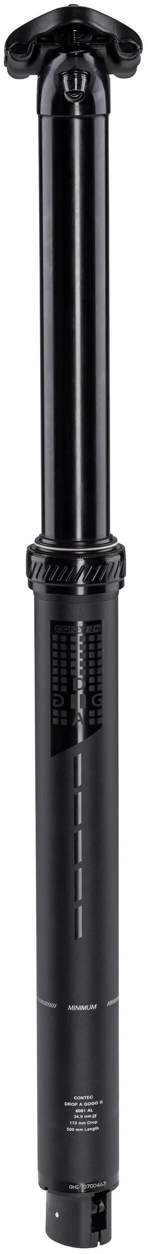 Contec vario-zadelpen drop-a-gogo ii ct dropper seatpost drop- a-gogo ii 34,9mm 505mm