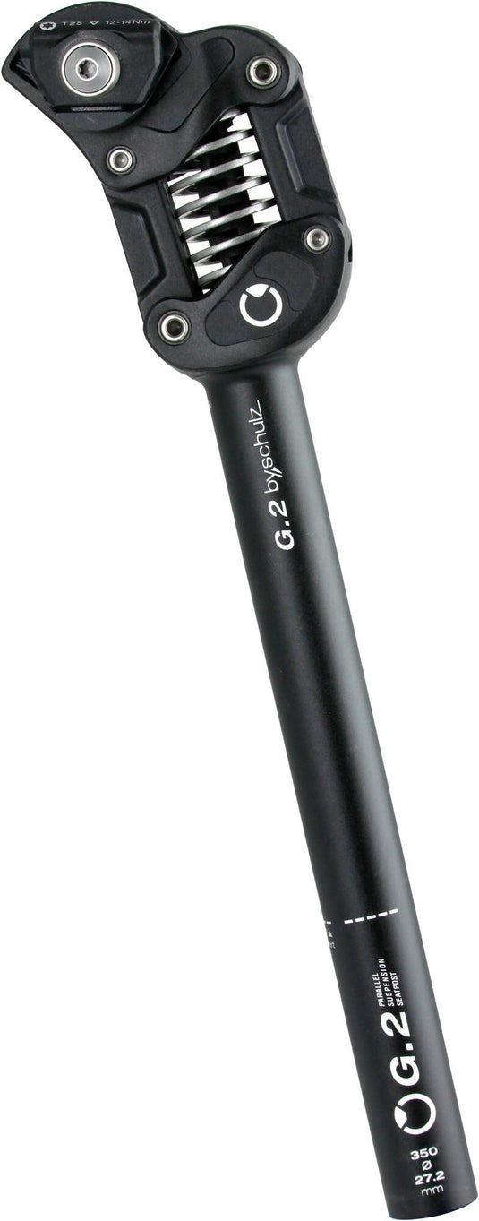 By,schulz parallellogram verende zadelpen g.2 st par.su.seatpost g.2 st 34,9x350mm hard
