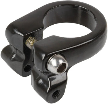 M-wave zadelpenklem m6 inbus 28.6 mm zwart met extra bevestigingspunt