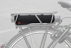 Fahrer beschermhoes voor accu universal - gepäckträger bat.protection bosch shim.yamaha bafang