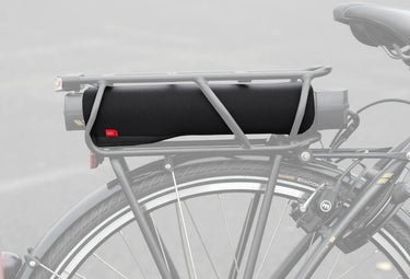 Fahrer beschermhoes voor accu universal - gepäckträger bat.protection bosch shim.yamaha bafang