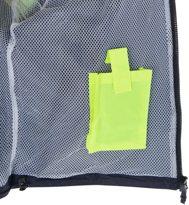 4-act regenjas rain jacket size l blue y reflex