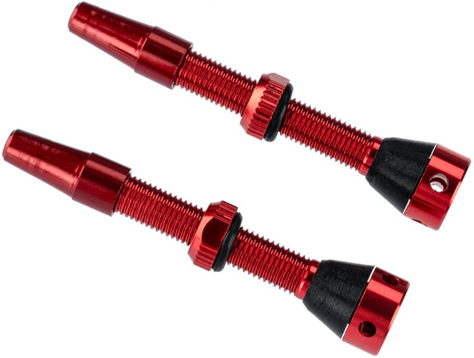 Brave tubeless-ventil tubeless valve 44mm red
