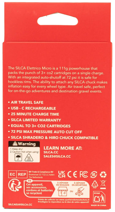 Silca akku-minipumpe elettrico micro mini pumps elettric micro