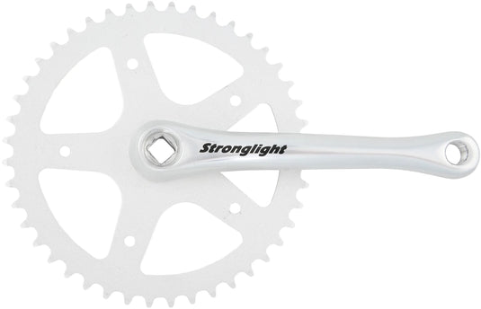 Stronglight kettenradgarnitur crankset 1-speed 44t 170mm sil.