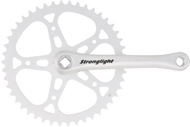 Stronglight crankstel crankset 46t 1-speed 170mm sil.