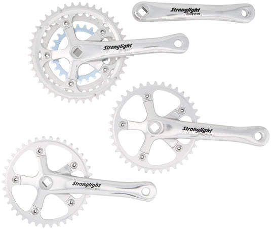 Stronglight kettenradgarnitur tandem impact crankset strongl.tandem impact alu,170mm