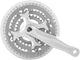 Mighty crankstel crankset 170mm, 22 32 42t.,silver