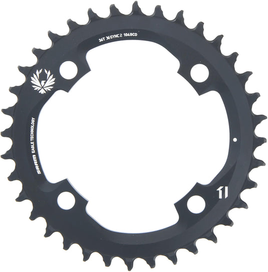 Sram kettenblatt x-sync 2 chain ring x-sync 36t alu