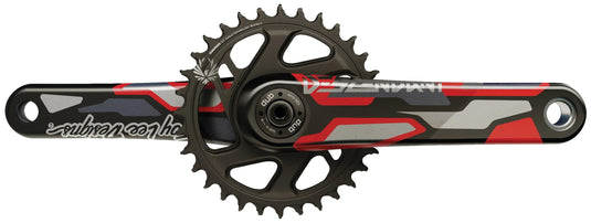 Truvativ crankstel descendant troy lee design eagle dh crankset truv.desc.troy lee de.eagle dh dub73 32t