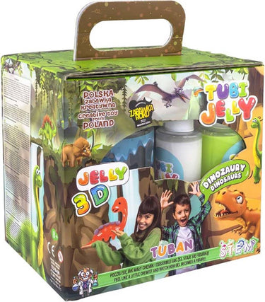 Tuban - tubi jelly set with 6 colors and small aquarium – di