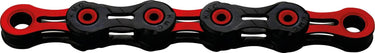 KMC DLC 10 116 schakels - RoodZwart - Fietsketting