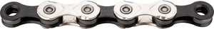 Kmc ketting x11 chain x11 118 links silver black