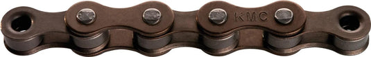 Kmc kette s1 wide chain z1 wide 112 links brown pack