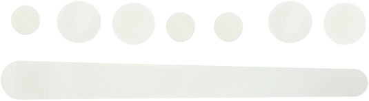 Contec achtervork- framebeschermer set full screen ct frame prot.full screen set, transparent