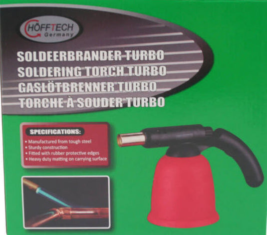 Höfftech soldeer gasbrander turbo