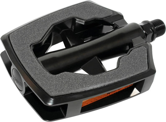 Marwi pedaalset sp-890 sandblock grijs aluminium glans zwart