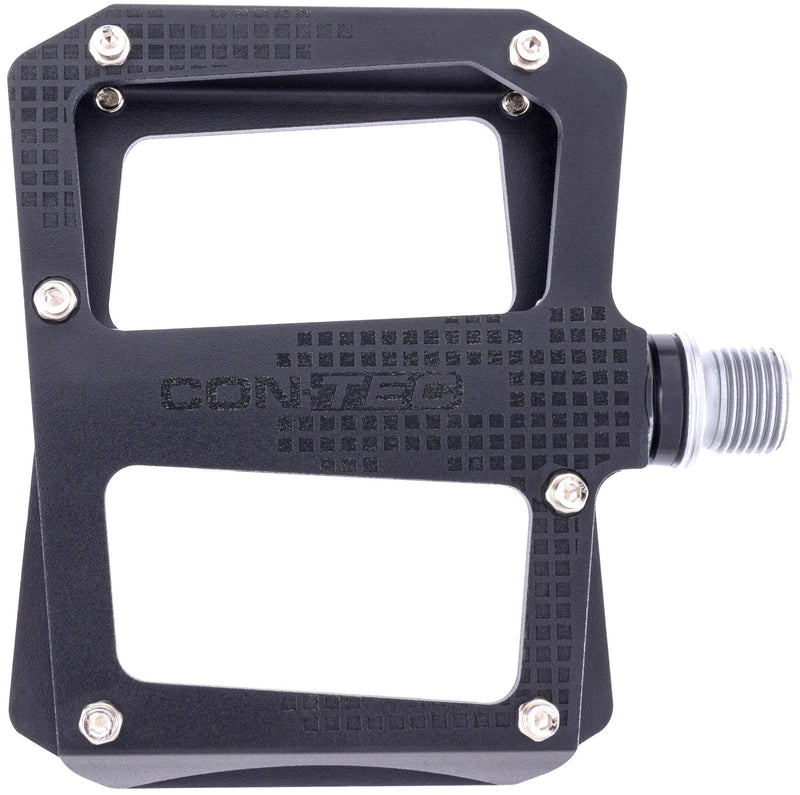 Load image into Gallery viewer, Contec pedal pitchblack ct pedal pitchblack urban industri. sealed bearings

