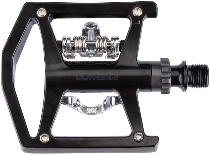 Load image into Gallery viewer, Contec systeempedaal spade ct mtb pedals spade spd, m.cleats, black
