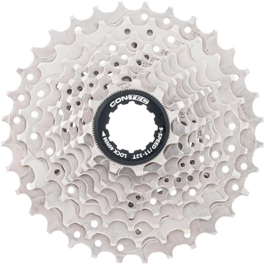 Contec cassette grad ct cassette grad 11-32t 9sp sil. black