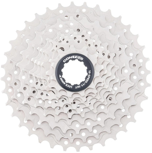 Contec cassette grad ct cassette grad 11-36t 10sp sil. black