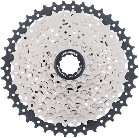 Contec grad cassette tandwiel ct cassette grad 11-42t 10sp sil. black