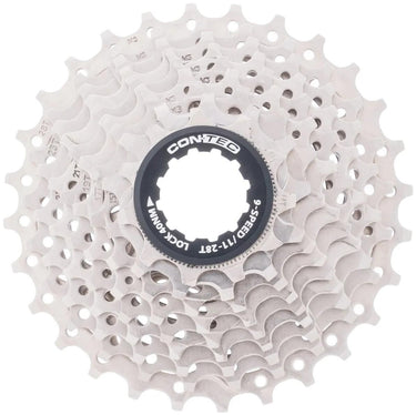 Contec cassette grad ct cassette grad 11-28t 9sp sil. black
