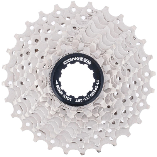 Contec grad cassette tandwiel ct cassette sprocket grad 11-28t 11sp sil. black
