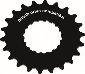 Stronglight motortandwiel mot.sprocket 17 teeth steel black