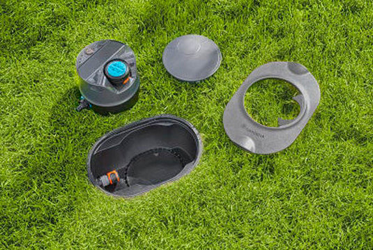 Gardena sproeier aquaprecise ondergronds