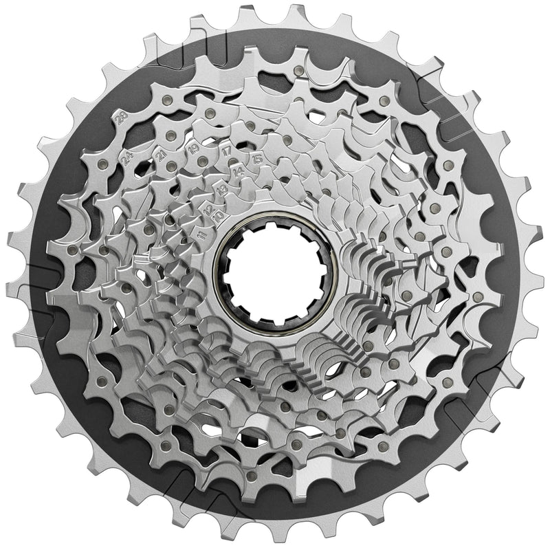 Cargue la imagen en el visor de la galería, Sram kassette xg-1270 e1 cassette xg-1270 e1 10-33 z. silver
