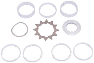 Point steek-tandwiel sprocket w.spacer set 12t