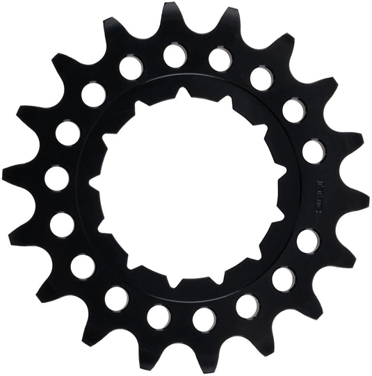 Kmc steck-zahnkranz sprocket crmo 18 teeth