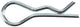 Pletscher veiligheidssplitpen locking pin f. 3-point adapter