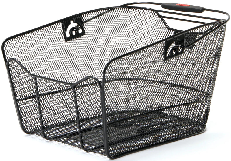 Afbeelding laden in galerijviewer, Klickfix mand city max rear basket r k city max black
