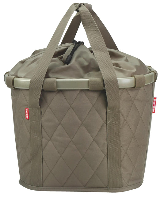 Rixen kaul mand reisenthel bikebasket reisenthel bikebasket rhombus olive klickfix