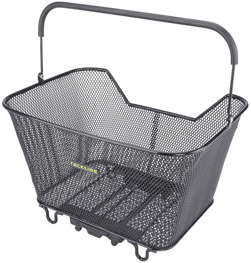 Load image into Gallery viewer, Racktime bike baskets baskit small black
