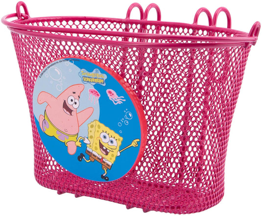 Bike fashion kinderkorb kids basket sponge bob metal