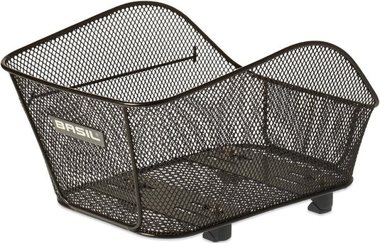 Basil Icon S - fietsmand - achterop - zwart