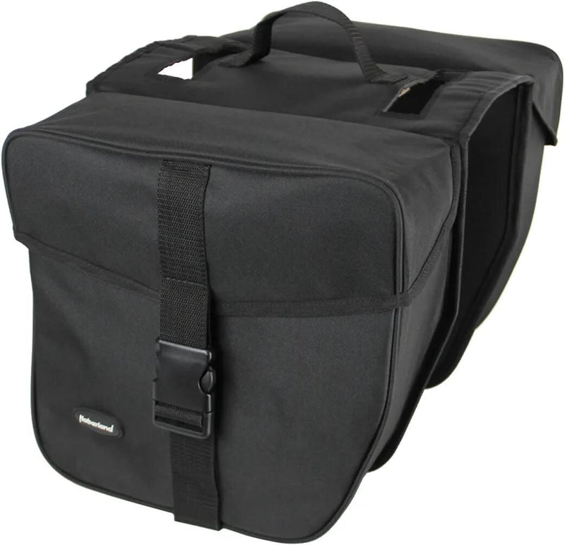 Load image into Gallery viewer, Haberland doppeltasche e-bike m double bag e-bike m black
