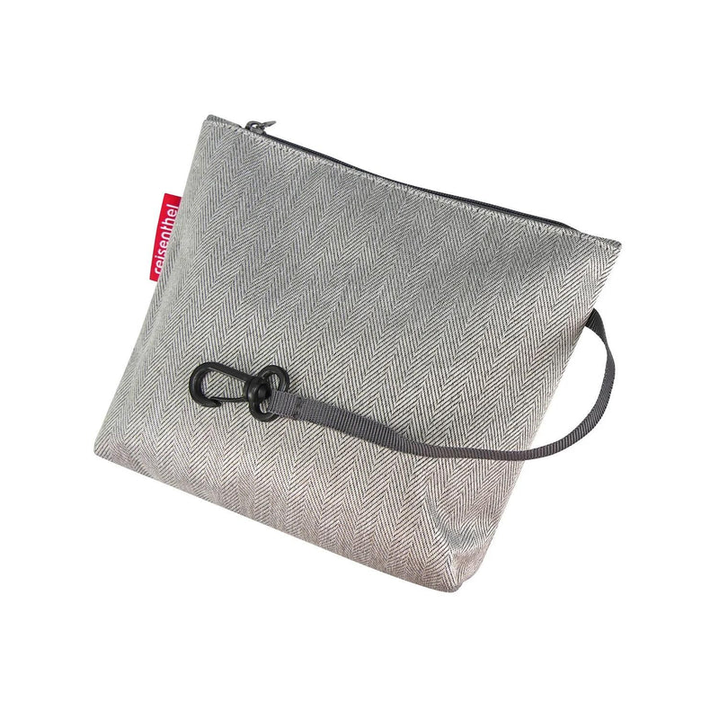 Load image into Gallery viewer, Reisenthel korb bikebasket shopping bag bikebasket herringbone gray
