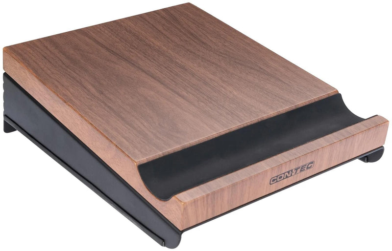 Load image into Gallery viewer, Contec wandpräsenter bikeart shelf ct wall presenter bikeart shelf black walnut
