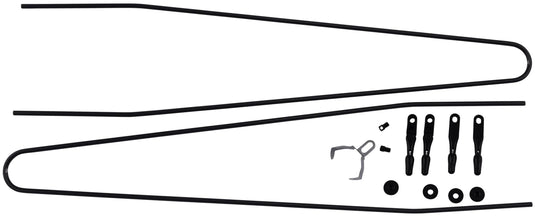 Contec befestigungsstrebensatz splash protect ct strut set f. splash prot. 35mm 28 black