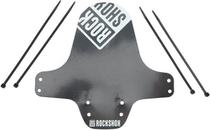 Rockshox steekspatbord fender clip-on fender rs black white