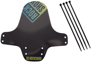 Rockshox steekspatbord fender clip-on fender rs black yellow offblue