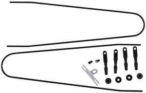 Contec spatbordstangen bevestigingsset splash protect dlx ct strut set f. splash prot. dlx 48 55mm black