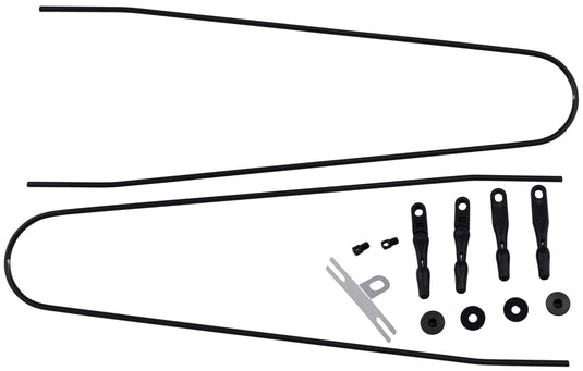 Contec spatbordstangen bevestigingsset splash protect dlx ct strut set f. splash prot. dlx 48 55mm black