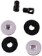 Contec spatbordstangen bevestiging splash protect dlx ct single clip2 f. splash prot. dlx silber